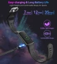 Thumbnail Fitness Tracker with Heart Rate, Blood Oxygen, Blood Pressure, Sleep Tracking, 120 Sports Modes, and Waterproof Design — Smart Watch, Bestinn