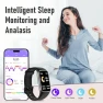 Thumbnail Fitness Tracker with Heart Rate, Blood Oxygen, Sleep Monitor, Sports Modes, Waterproof Step Counter — Fitness Tracker, Zeacool