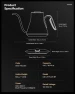 Thumbnail Gooseneck Electric Kettle — Electric Kettle, Cocinare