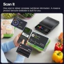 Thumbnail Smart Food Kitchen Scale with Nutritional Calculator and Timer — Smart Scale, Amzmerit