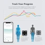 Thumbnail Smart Scale for Body Weight and Composition Monitor — Smart Scale, NUTRI FIT