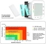 Thumbnail Wrist Blood Pressure Monitor with Large LCD Display, Adjustable Cuff, Automatic Memory, and Carrying Case — Blood Pressure Monitor, MMIZOO