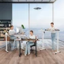Thumbnail Adjustable Height Computer Desk with Wheels and Charging Station — Standing Desk, Legooin