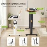 Thumbnail Electric Adjustable Height Standing Desk with Large Mouse Pad — Standing Desk, farexon