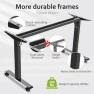 Thumbnail Electric Adjustable Height Standing Desk with Large Mouse Pad — Standing Desk, farexon