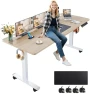 Thumbnail Electric Adjustable Height Standing Desk with Large Mouse Pad — Standing Desk, farexon