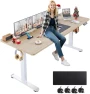 Thumbnail Electric Adjustable Height Standing Desk with Large Mouse Pad — Standing Desk, farexon