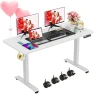 Thumbnail Electric Adjustable Height Standing Desk with Large Mouse Pad — Standing Desk, farexon