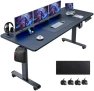 Thumbnail Electric Adjustable Height Standing Desk with Large Mouse Pad — Standing Desk, farexon