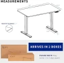 Thumbnail Electric Standing Desk — Standing Desk, VIVO