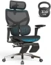 Thumbnail Ergonomic Office Chair with Adaptive Lumbar Support — Smart Chairs, CabeVibe