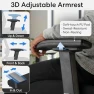 Thumbnail Ergonomic Office Chair with Adjustable Lumbar Support and Headrest — Smart Chairs, Autonomous