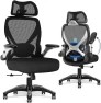 Thumbnail Ergonomic Office Chair with Adjustable Lumbar Support and 5D Arms — Smart Chairs, GABRYLLY