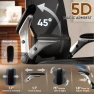 Thumbnail Ergonomic Office Chair with Adjustable Lumbar Support and 5D Arms — Smart Chairs, GABRYLLY