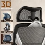 Thumbnail Ergonomic Office Chair with Adjustable Lumbar Support and 5D Arms — Smart Chairs, GABRYLLY