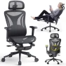Thumbnail Ergonomic Office Chair with Footrest — Smart Chairs, CYKOV