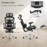 Thumbnail Ergonomic Office Chair with Footrest — Smart Chairs, Cozyman