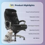 Thumbnail Executive Home Office Desk Chair — Smart Chairs, Serta