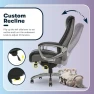 Thumbnail Executive Home Office Desk Chair — Smart Chairs, Serta