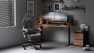 Thumbnail Gaming Chair Fabric with Pocket Spring Cushion, Massage Game Chair Cloth with Headrest, Ergonomic Computer Chair with... — Smart Chairs, Dowinx