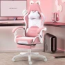 Thumbnail Gaming Chair with Cat Ears and Massage Lumbar Support — Smart Chairs, Dowinx