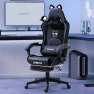 Thumbnail Gaming Chair with Cat Ears and Massage Lumbar Support — Smart Chairs, Dowinx