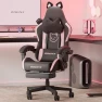 Thumbnail Gaming Chair with Cat Ears and Massage Lumbar Support — Smart Chairs, Dowinx