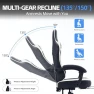 Thumbnail Gaming Chair with Footrest and Lumbar Support — Smart Chairs, Kslysuty