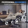 Thumbnail Gaming Chair with Footrest and Lumbar Support — Smart Chairs, Kslysuty