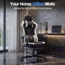 Thumbnail Gaming Chair with Footrest and Lumbar Support — Smart Chairs, Kslysuty
