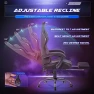 Thumbnail Gaming Chair with Footrest and Massage Lumbar Support — Smart Chairs, Homall