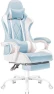 Thumbnail Gaming Chair with Footrest and Massage Lumbar Support — Smart Chairs, Homall