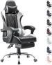 Thumbnail Gaming Chair with Footrest and Massage Lumbar Support — Smart Chairs, Homall
