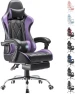 Thumbnail Gaming Chair with Footrest and Massage Lumbar Support — Smart Chairs, Homall