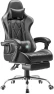 Thumbnail Gaming Chair with Footrest and Massage Lumbar Support — Smart Chairs, Homall