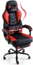 Thumbnail Massage Gaming Chair with Lumbar Support and Footrest — Smart Chairs, ECOTOUGE