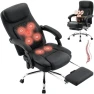 Thumbnail Massage Office Chair with Vibration, Heat, and Foot Rest — Massage Chairs, BIGGARSIT
