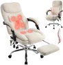 Thumbnail Massage Office Chair with Vibration, Heat, and Foot Rest — Massage Chairs, BIGGARSIT