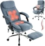 Thumbnail Massage Office Chair with Vibration, Heat, and Foot Rest — Massage Chairs, BIGGARSIT