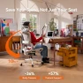 Thumbnail Office Chair, Comfy Ergonomic Office Chair, High Back Computer Chair with Adaptive Lumbar Support & Wide Headrest,... — Smart Chairs, SIHOO