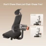 Thumbnail Office Chair with Footrest, Auto-Following Lumbar Support, High Back Desk Chair with 4D Armrest, 136° Tilt Lock,... — Smart Chairs, NEWTRAL