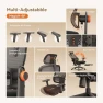 Thumbnail Office Chair with Footrest, Auto-Following Lumbar Support, High Back Desk Chair with 4D Armrest, 136° Tilt Lock,... — Smart Chairs, NEWTRAL