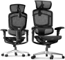 Thumbnail Premium Ergonomic Office Chair with Footrest — Smart Chairs, FLEXISPOT