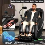 Thumbnail 3D Massage Chair Full Body, Zero Gravity Shiatsu Massage Recliner Chair with Heat, AI Control, Body Scan and Calfrest... — Massage Chairs, KoziSense