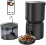 Thumbnail Automatic Cat Feeder and Waterer Set with Camera — Automatic Pet Feeder, YFL