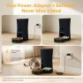 Thumbnail Automatic Pet Feeder with Voice Recorder and App Control — Automatic Pet Feeder, NEWBULIG