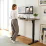 Thumbnail Electric Standing Desk Adjustable Height, Ergonomic Sit Stand Computer Desk — Standing Desk, VVENACE
