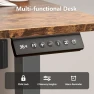 Thumbnail Electric Standing Desk Adjustable Height, Ergonomic Sit Stand Computer Desk — Standing Desk, VVENACE