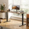 Thumbnail Electric Standing Desk Adjustable Height, Ergonomic Sit Stand Computer Desk — Standing Desk, VVENACE