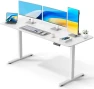 Thumbnail Electric Standing Desk Adjustable Height, Ergonomic Sit Stand Computer Desk — Standing Desk, VVENACE